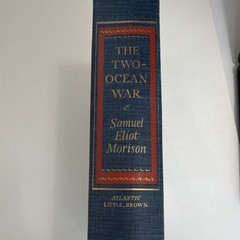 The Two-Ocean War Samuel Eliot Morison Hardcover 1963 Seventh Printing WWII