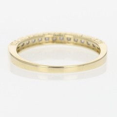 .19ctw Diamond Pavé Milgrain Scroll Wedding Band Ring 14k Yellow Gold Size 7.75