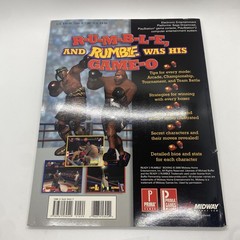 Ready 2 Rumble Boxing Round 2 Strategy Guide Stickers & Cards Toys R Us Edition
