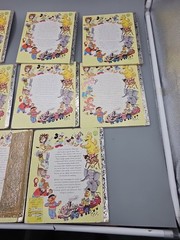 Lot of 8 A Little Golden Book Christmas Winter Theme Hardcover Vintage 3 Disney