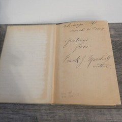Modern Analysis of the Chess Openings Signed By Frank J. Marshall 1913 RARE BOOK