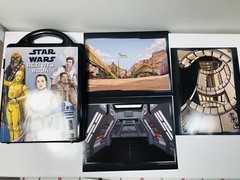 Star Wars – the Rise of Skywalker Book and Magnetic Playset Ages 3+ Pre Owned
