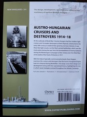 Austro-Hungarian Cruisers and Destroyers 1914-18 by Ryan K. Noppen (2016, Trade