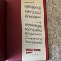 Digging Dinosaurs by James Gorman and John R. Horner (1988, 1st Edition)
