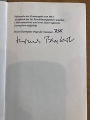THOMAS BERNHARD – FROST FIRST EDITION HARDCOVER SIGNED 755/1,000
