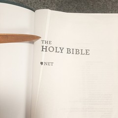 NET Bible Full-Notes Edition Leathersoft Teal New English Nice