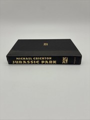 Jurassic Park by Michael Crichton With Dustcover 1990 Edition