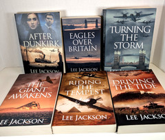 Near Complete Set AFTER DUNKIRK Books Series by Lee Jackson PB vol. 1-6