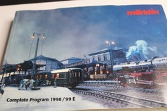 MARKLIN Catalog 1998/99 Large over 500 Pages Model Train English