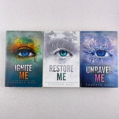 Shatter Me Series Lot 3 Books by Tahereh Mafi – Unravel Ignite Restore Me – TPB