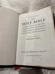 1963 Holy Bible KJV Self-Pronouncing Edition, Red Letter National Bible Press LN