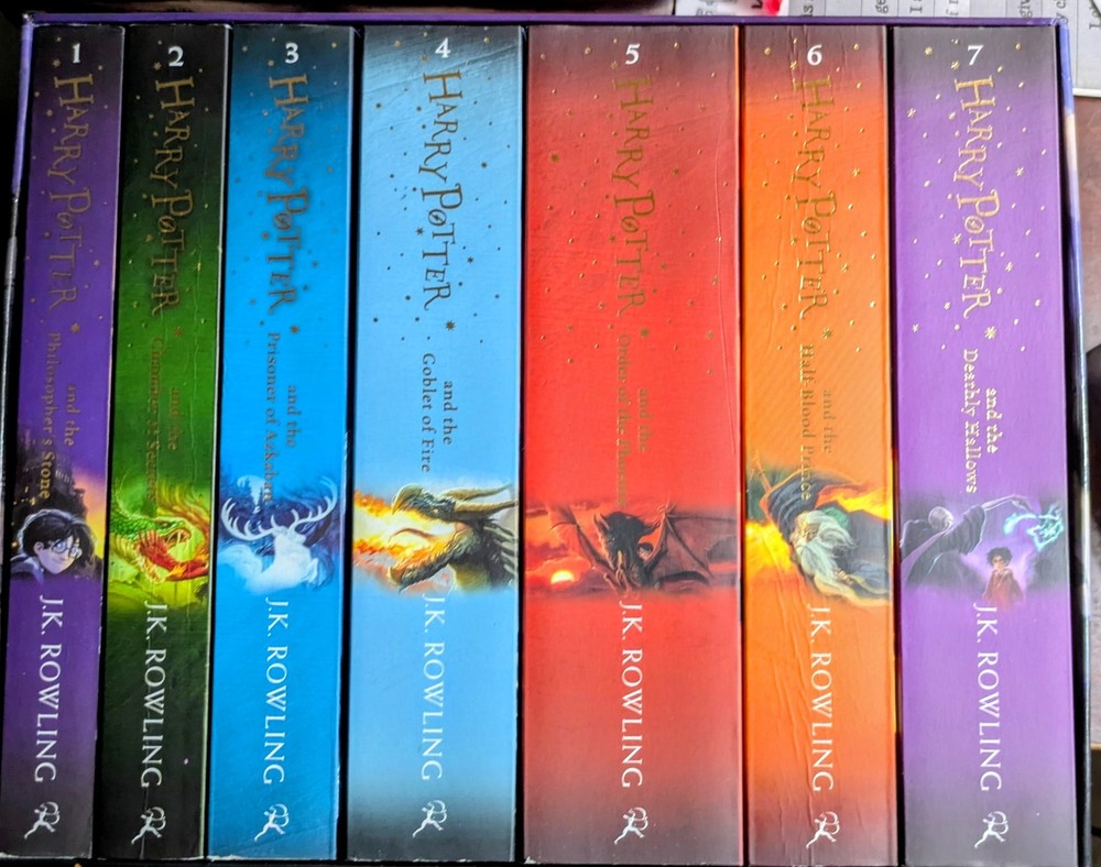Harry Potter The Complete Collection JK Rowling Boxed Set Bloomsbury 7 Books