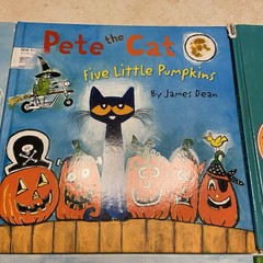 Pete The Cat Books Lot Of 6 Large Hardcover Picture Kids Easter Halloween Xmas