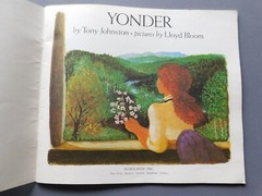 Yonder – by Tony Johnston – 1988 Paperback