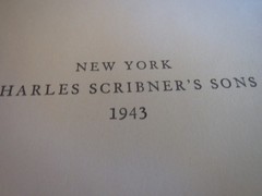 Ernest Hemingway FOR WHOM THE BELL TOLLS Charles Scribner’s Sons 1943 HC/DJ