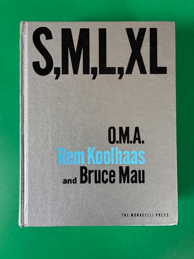 S, M, l, Xl by O.M.A., Bruce Mau and Rem Koolhaas (1997, Hardcover)