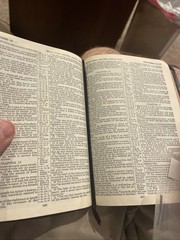 Holy Bible KJV OXFORD Concordance Morocco leather Personal Size #018X