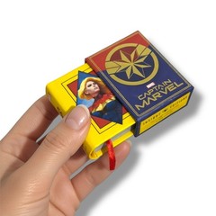 Captain Marvel tiny book full color stunning artwork Insight Editions 1.3 x 1.7