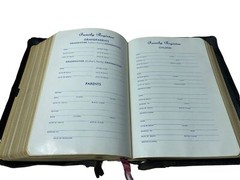 Holy Bible KJV Leather National Bible Press Bold Face Type Reference Edition