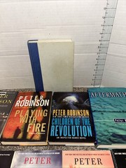 Huge Lot (25) Peter Robinson Books Inspector Banks Hardback & Paperback
