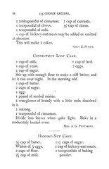 1887 175 Choice Recipes Vintage Cook Book 83 Pages
