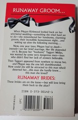 Harlequin/Silhouette Here Come the Grooms Romance Novels – 6 Runaway Brides