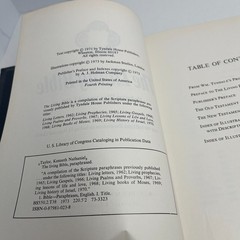 VTG – The Living Bible – Holman Illustrated Edition – 1973