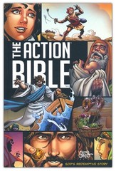THE ACTION BIBLE Sergio Cariello (Illustrator) Pictorial HC 752 pgs Quick Ship!!