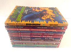 Goosebumps Books R.L Stine Vintage Scholastic Mixed Titles Lot Of 12, 6 1st Ed