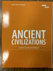NEW! HMH Soc Studies Ancient Civilizations Guided Reading Workbook 9780544669239