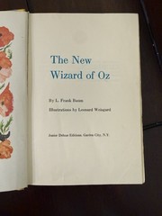 The New Wizard of Oz by L. Frank Baum Illustrated HC Leonard Weisgard 1944