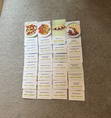 Purple Carrot Lot of 103 Recipe Cards Vegan Plant-Based