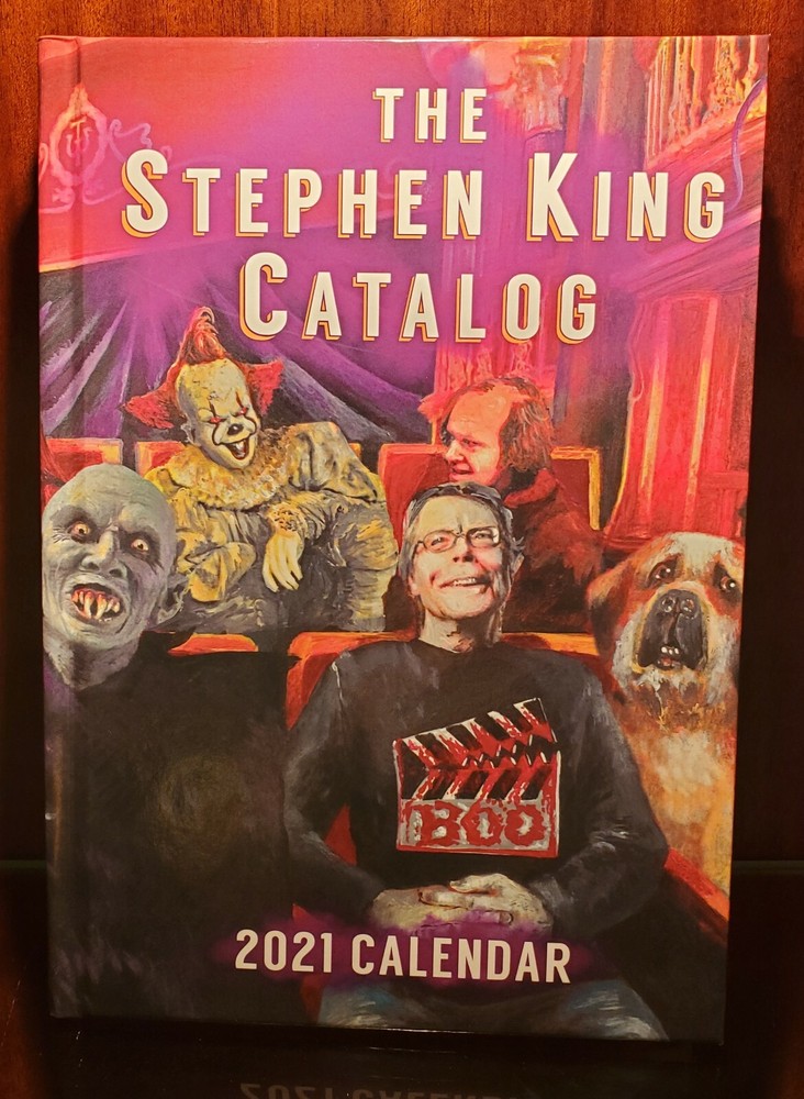STEPHEN KING 2021 Annual STEPHEN KING MOVIES Trivia, Quiz, Photo, Art SIGNED!