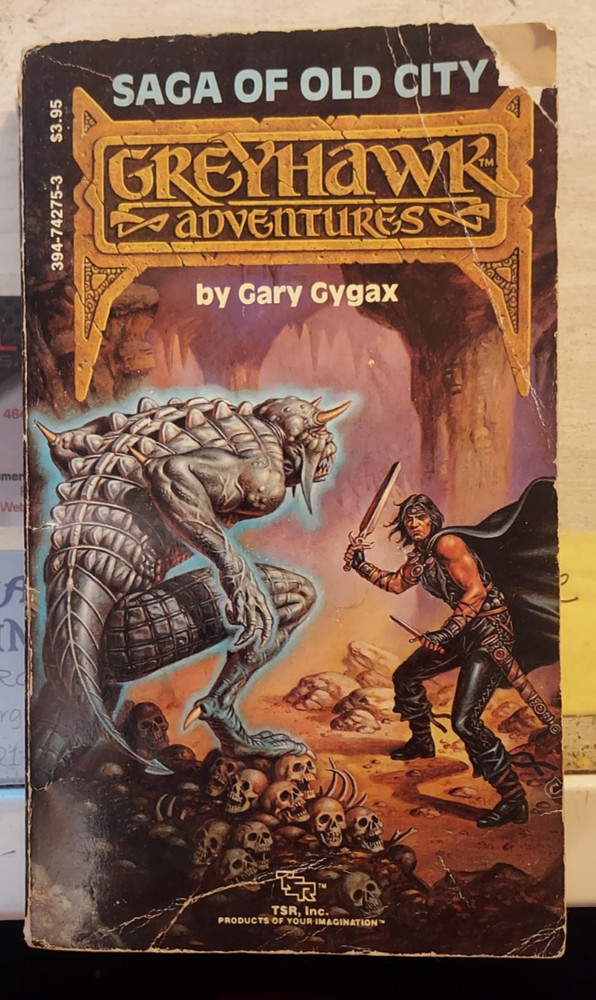 Dungeons and Dragons Bk. 1 : Greyhawk Adventure: Saga Old City by Gary Gygax…