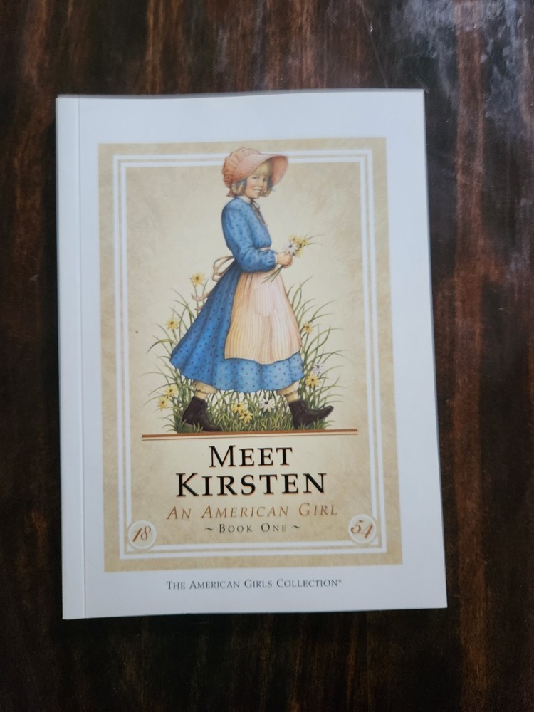 American Girl Meet Kirsten by Janet Shaw Paperback Illustrated Ages 9-12