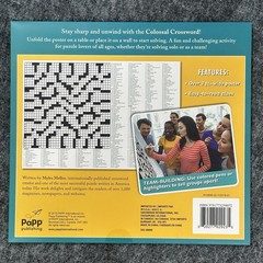 Lot of 2 Supersized Solving Colossal Puzzles 1-Crossword & 1-Word Hunt 3’ Poster