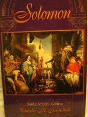 Solomon: Bible Study Guide – Paperback By Swindoll, Charles R. – GOOD