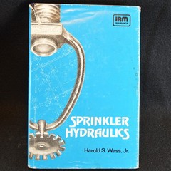 Sprinkler Hydraulics/Harold S Wass 1983 & NFPA 13 Handbook 1989 Hardback Books
