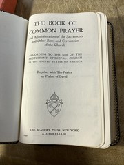 1953 Seabury Book Of Common Prayer & Hymnal Blue Genuine Morocco Leather 1674