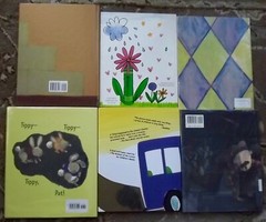 6 G. Brian Karas books My Crayons Talk, Muncha Muncha Muncha, Saving Sweetness