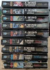 Star Wars X-Wing Complete Book Series 1-9 Paperback Lot Set Stackpole Allston