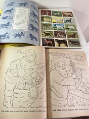 Vintage Coloring Book Lot 60s 70s VTG CHRISTMAS | Birds | Big Whooper | UNUSED