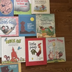 Vintage Weekly Reader Books Mixed Lot of 20 Children Hardcover Books