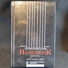 Sprinkler Hydraulics/Harold S Wass 1983 & NFPA 13 Handbook 1989 Hardback Books
