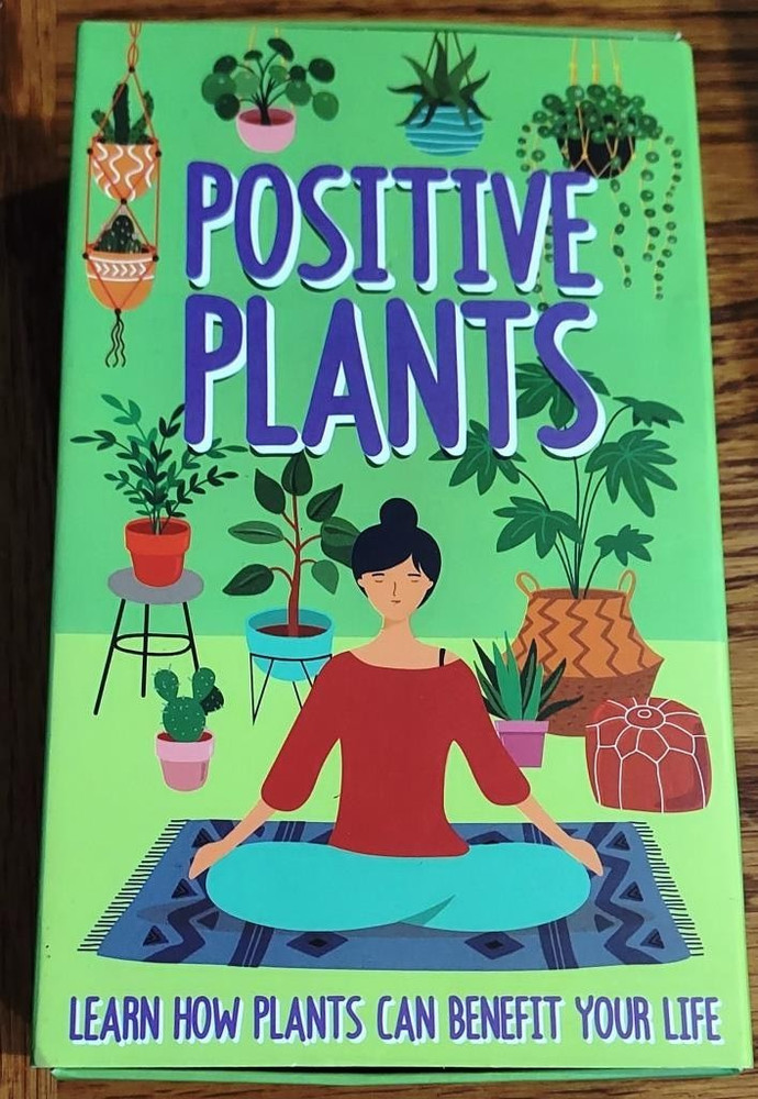 Positive Plants Learning Cards to Improve Your Well Being, Sleep and Relaxation
