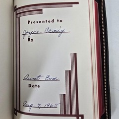 Holy Bible KJV King James Black Zippered Leather Maps 1963 Am Bible Society Vtg