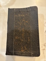 Antique Holy Bible Appointed to be read in Churches 1910 Cambridge London