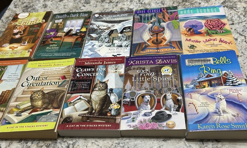 Lot of 10 – Cozy Mysteries – Mixed Authors –
