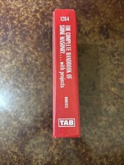 Lot Of 7 TAB Handyman Books – Woodworking – Welding – Stone Masonry