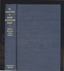 WILLIAM LYON PHELPS FAVORITE POEMS OF JAMES WHITCOMB RILEY 1941